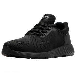 男士劳保鞋防砸防刺穿钢包头轻便透气飞织防滑耐磨安全工作鞋