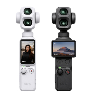 大疆 DJI Osmo Pocket 4P 双主摄口袋电影机手持云台相机礼物新品