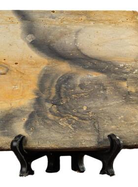 草花石装饰中式客厅书桌茶桌杯垫