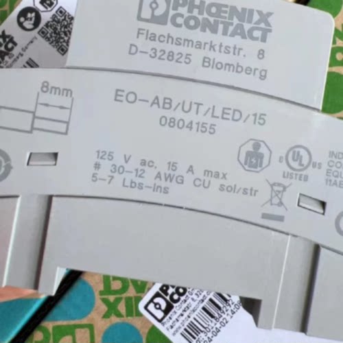 议价phoenix contact菲尼克斯EO-AB/UT/LED/15 - 插座 0804155