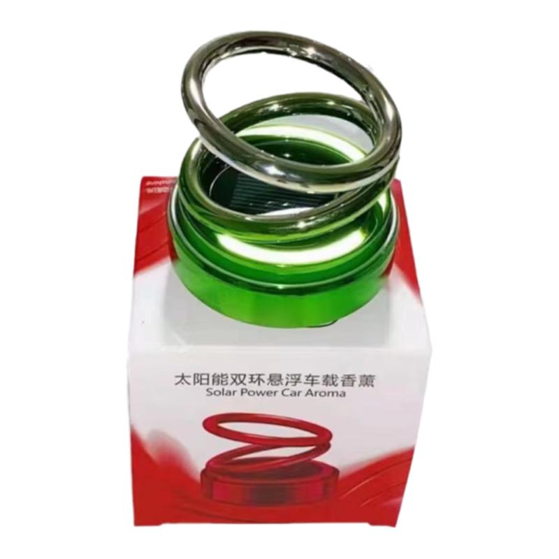 双环香薰车载香水座汽车车内摆件