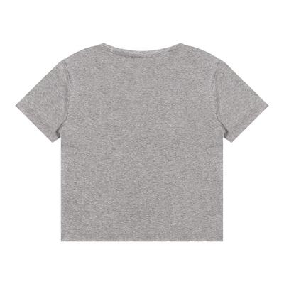 舒适纯色宽松短袖T恤背心