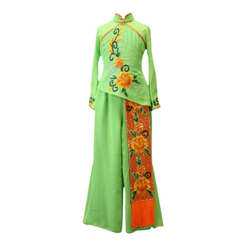 古典舞演出服春闺梦剧目服古风戏曲秧歌舞蹈服装民族舞台艺考定制