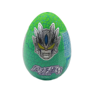 添乐卡通王奥特蛋10g*6个巧克力豆奥特曼儿童玩具糖果拼接玩具