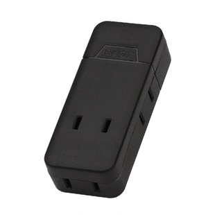 一转四转换器墙壁缝隙插座二三孔通用电源转换插头不带线迷你插排