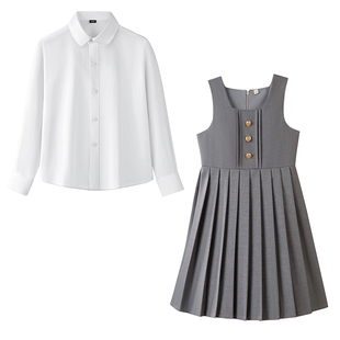 儿童演出服秋冬长袖学院风男童班服合唱服朗诵开学校服女童连衣裙