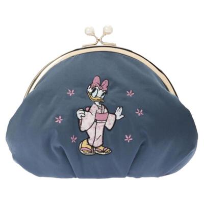 玫瑰日代 现货Maison de Fleur 和服黛西米妮刺绣口金包饺子包