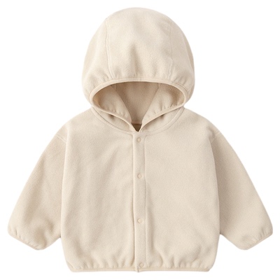 嘟嘟家宝宝连帽外套加绒冬装