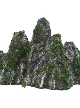 室内庭院假石头泡沫假山场景造景