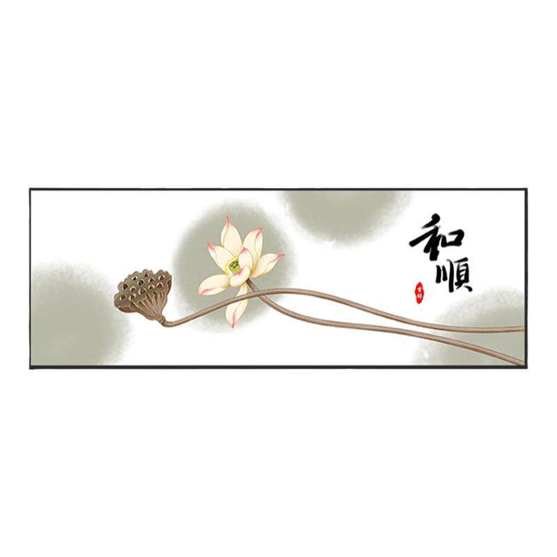 5d客厅2026新款钻石绣满钻和顺荷花和气生财粘贴点钻十字绣砖石画