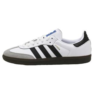 ADIDAS SAMBA OG 德训桑巴 黑白 男女低帮休闲板鞋 B75806 IF1812