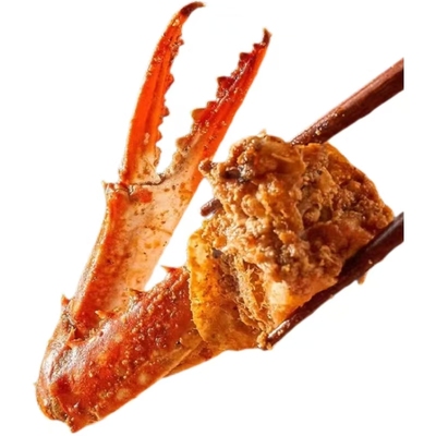 鲜活海捕制作梭子蟹即食熟食网红