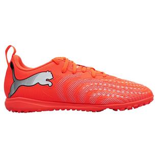 天朗足球彪马FUTURE 9 PLAY大童入门级碎钉TF人草足球鞋108929 01