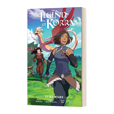 英文原版 The Legend of Korra Turf Wars Library Edition 科拉传奇漫画1 精装收藏版 英文版 进口英语原版书籍