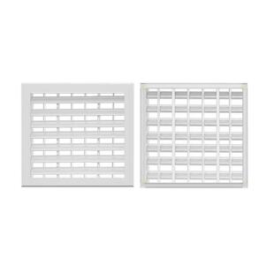 定制ABS中央空调出风口百叶窗格栅换气排通风回风口风管机检修口