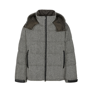 [商场同款]速写男装2025冬季季新品羽绒服短款连帽立领9PAC14120