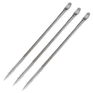 英国咖啡拉花针雕花针钩花笔神器雕花杯工具勾花棒花式不锈钢