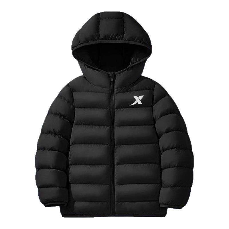 特步儿童2026新款鸭绒保暖羽绒服