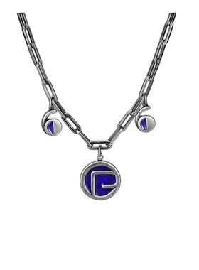 周六福银饰套链男哑光复古项链潮玩嘻哈圣诞礼物送男友