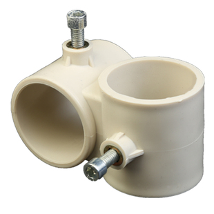 定型化临边防护连接件洞口临时楼梯扶手护栏塑料扣件管件配件塑料