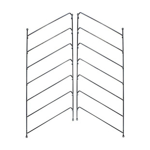 色板托架样板架五金展示架衣橱柜门样板架子样块展架连体式层板托
