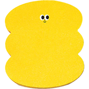 Livework韩国文具可爱眼睛彩色便利贴便签本百事贴马卡龙色留言条