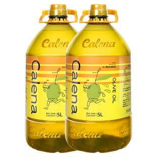克莉娜纯正橄榄油5L*2桶西班牙进口桶装家庭炒菜烹饪健身餐食用油