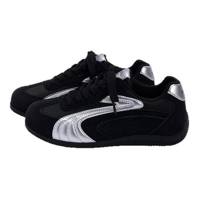 2025新款百搭内增高女款德训鞋