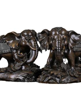 富图招财中式客厅葫芦大象元宝