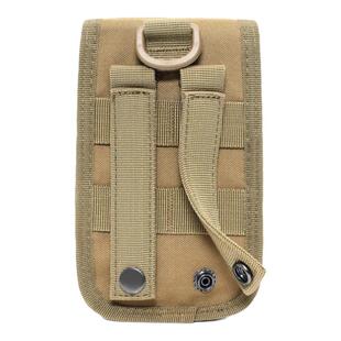 多功能运动跑步腰带手机包男腰包竖款双层Molle附件包充电宝包