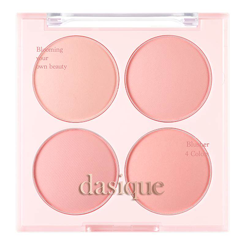 【新品首发】dasique/代曦可迷你四色腮红盘哑光膨胀氛围韩系彩妆