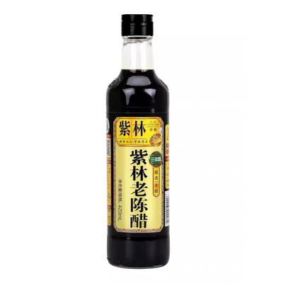 紫林山西三年老陈醋420ml*4瓶装