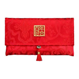 2026马年高档万元红包袋新年新款创意利是封过年通用款布艺压岁包