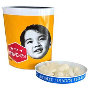 日本代购kawai鱼肝油儿童肝油丸钙卡哇伊鱼肝油可爱的A+D香蕉味糖