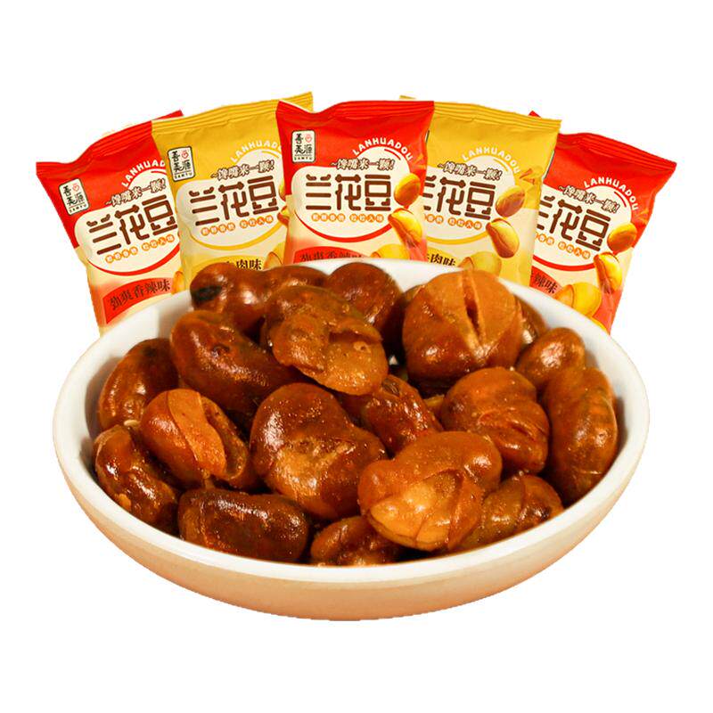 香辣兰花豆小包装散称蚕豆下酒菜酥脆坚果解馋小零食休闲食品小吃