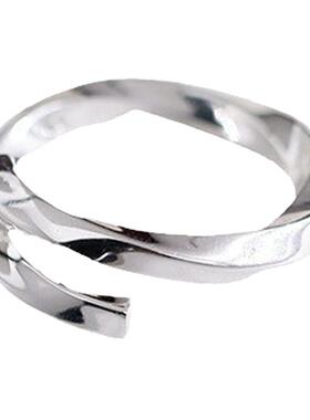 古罗珠宝女生s925银小众莫比乌斯