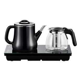 美的全自动底部上水电热水壶烧水壶养生壶煮茶器一体茶盘家用智能