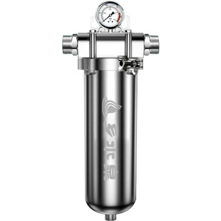 乡水泉卡箍前置过滤器304不锈钢全屋净水器家用大流量10寸20寸316