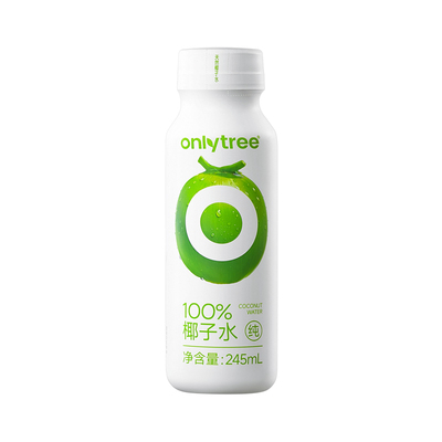 100%椰子水富含电解质天然补水