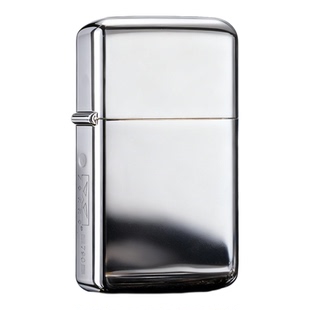 zorro佐罗煤油打火机复古个性超薄三代防风白镍光板黄铜高档礼物