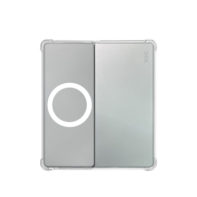 适用于文石Leaf5保护壳磁吸支架保护壳 Leaf5C带磁吸圈简约透明软壳 7.0英寸外壳引磁壳文石阅读器磁吸套轻薄