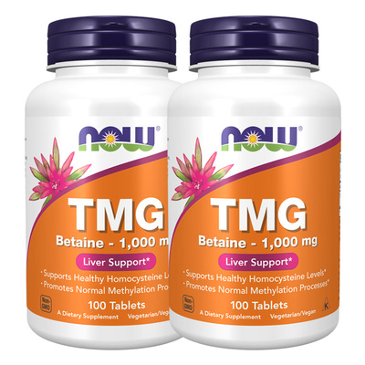 2瓶诺奥nowfoods无水甜菜碱