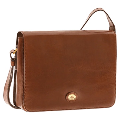 The Bridge/桥牌 STOUO系列 男士复古大容量可肩背斜背邮差包