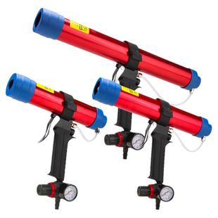 气动玻璃胶枪压胶枪硬软胶打胶抢结构胶枪硅胶美缝剂密封气动胶枪