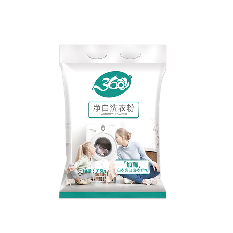 清洁速溶去污家庭装洗衣粉360