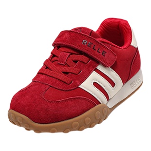 百丽童鞋儿童板鞋2025秋季新款女童加绒运动鞋男童德训鞋休闲跑步