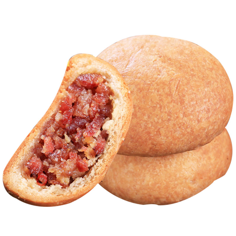 红蜻蜓多种口味小火腿月饼攀西特产畅销26年零食点心散装包邮