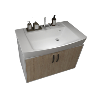 【官方免费拆装全国55城】TOTO浴室柜LBEA090挂墙家用台盆(06-A)