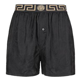 VERSACE 男士希腊回纹男装短裤家居裤睡裤 1000948 1A06342