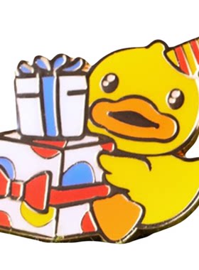 B.Duck小黄鸭派对胸针盲盒